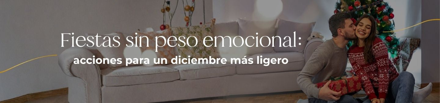 Fiestas sin peso emocional: acciones para un diciembre más ligero